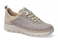 chaussure nature is future lacets wing wool beige